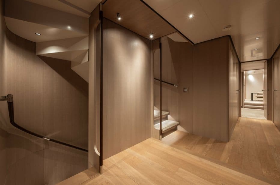 Master suite corridor